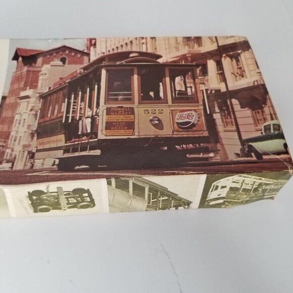 Vintage Hawk San Francisco Cable Car Model Kit Plastic 517-130 Paperwork Box - Picture 2 of 9